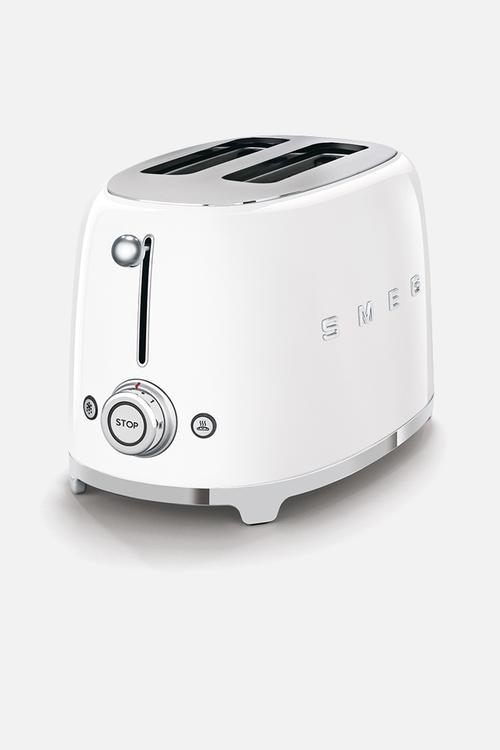Retro 950w 2 slice toaster - white