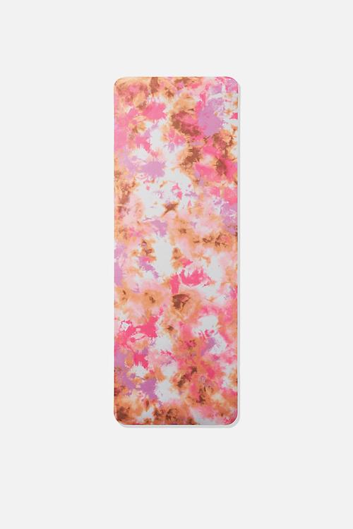 Premium yoga mat - desert tie dye