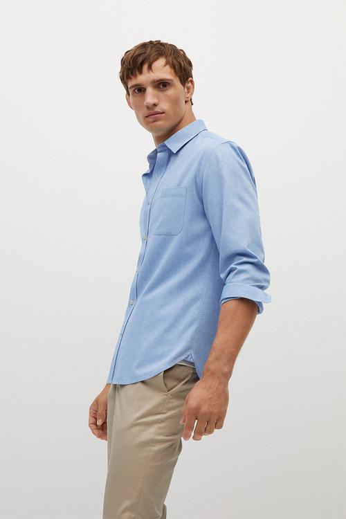 Twill shirt - blue