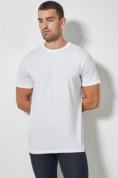 Nate crew neck tee - white