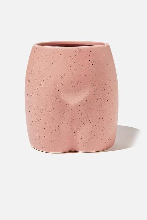 Midi shaped planter - neutral