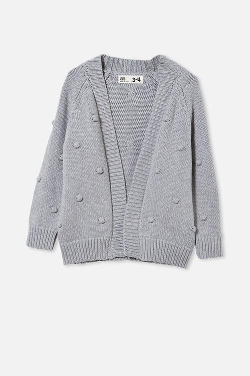 Priya cardigan - grey marle