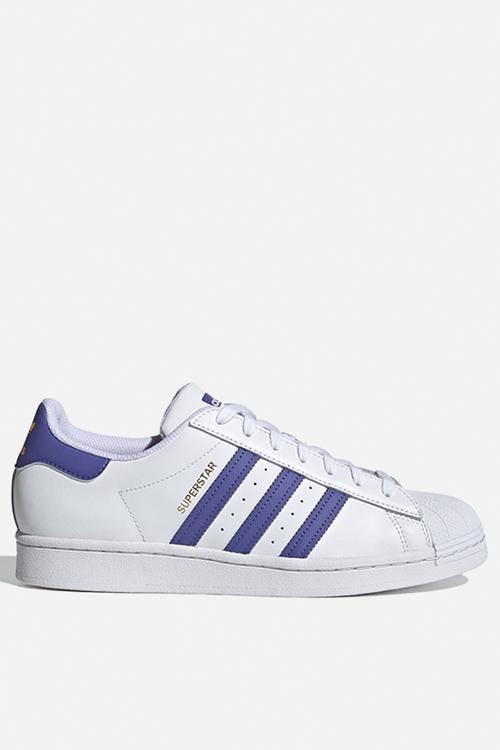 Superstar - ftwr white/purple/gold met.