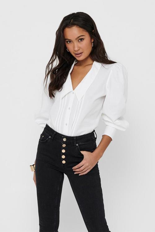 Runa long sleeve shirt - white