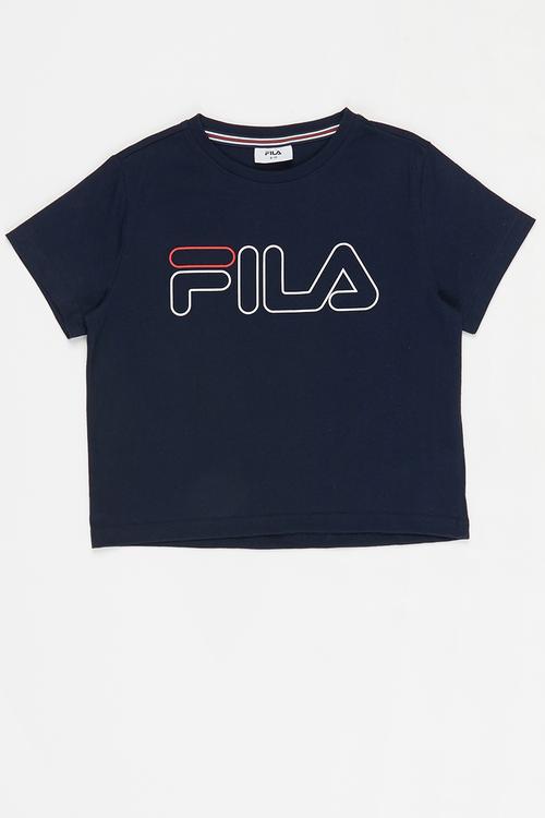 Storm crop box tee - navy