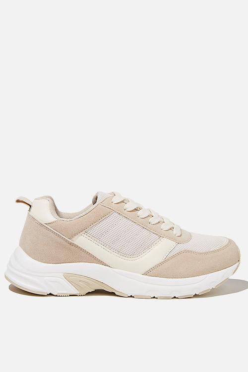 Blake dad trainer - ecru multi