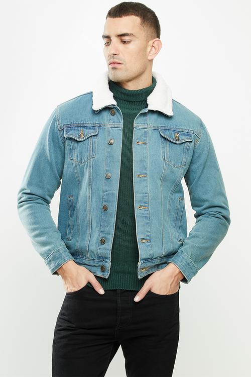 Larson jacket - light blue