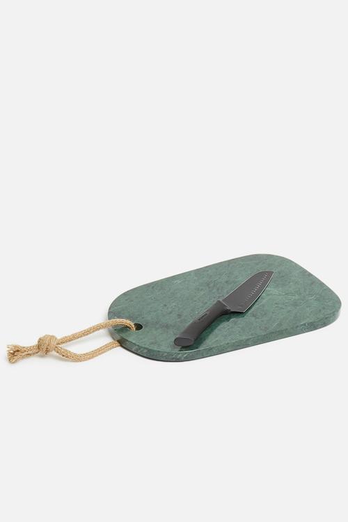 Marble chopping board - green