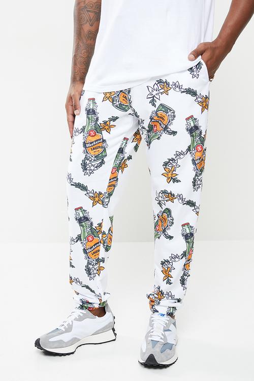 Beers trackpant - white
