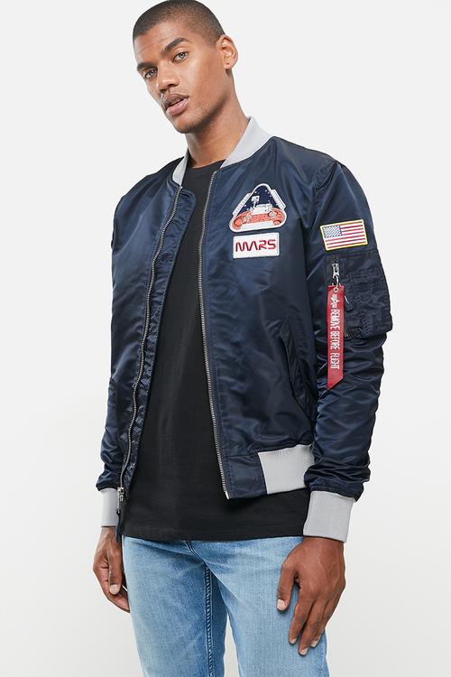 Ma-1 lw mission to mars jacket - rep blue