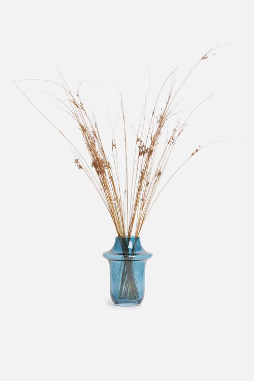 Prestige glass vase - dark blue