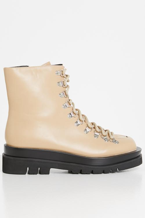 Mia military boot - beige 