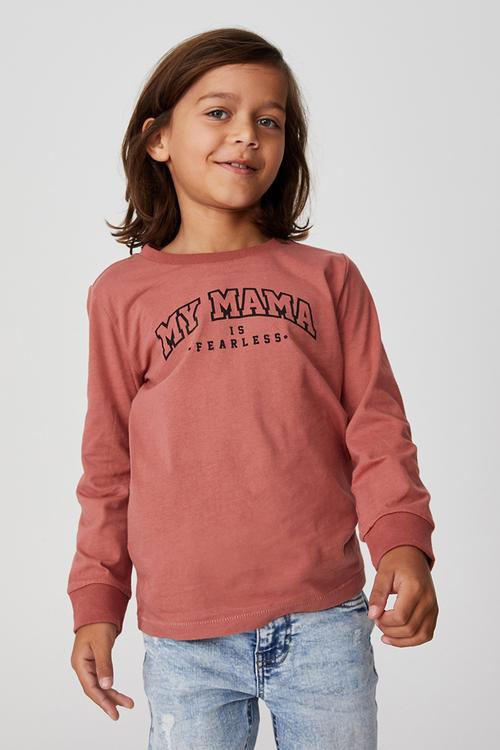 Tom long sleeve tee - chutney