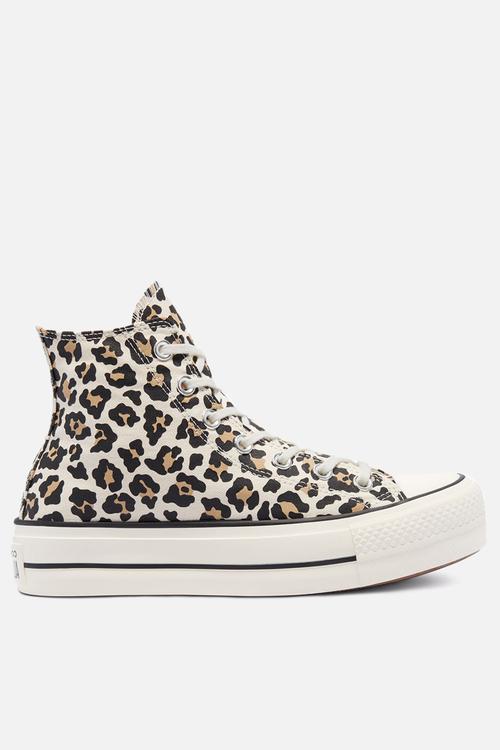 Chuck taylor all star archive leopard print platform hi - archive print