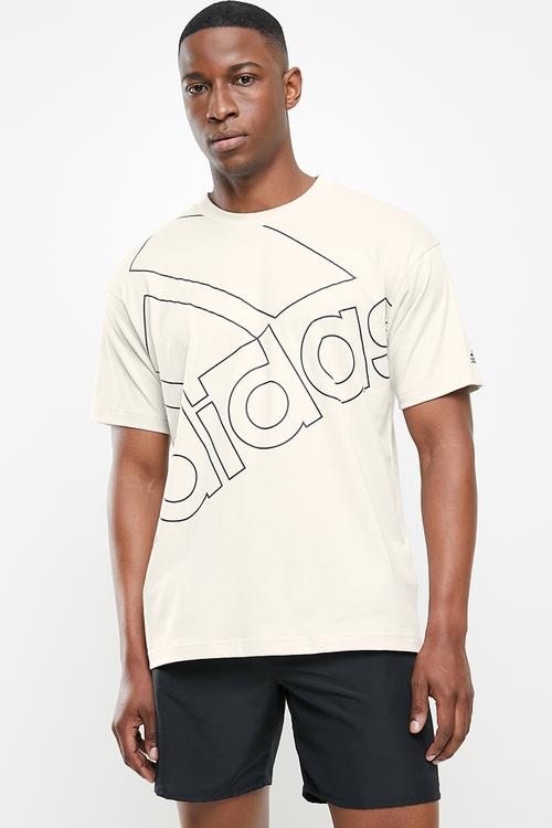 Favs graphic tee - neutral & black