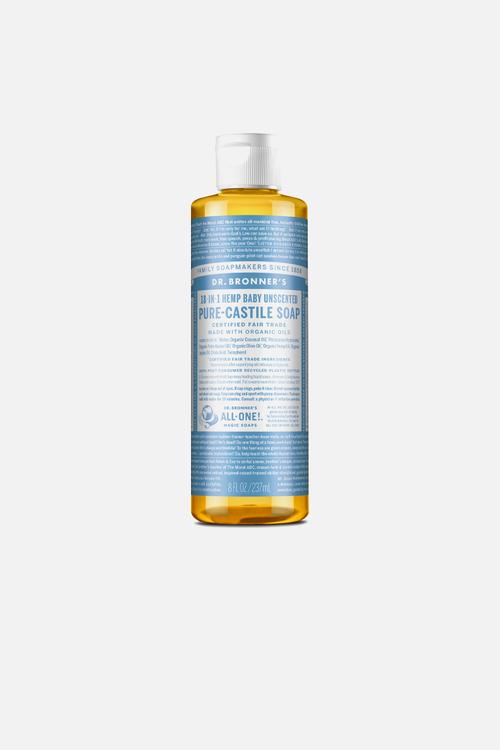 Pure-Castile Liquid Soap 18-in-1 Hemp Baby Unscented