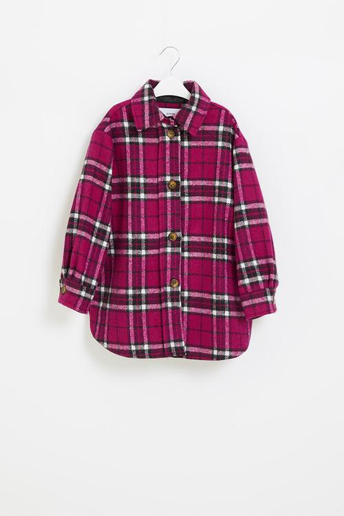 Girls shacket - multi