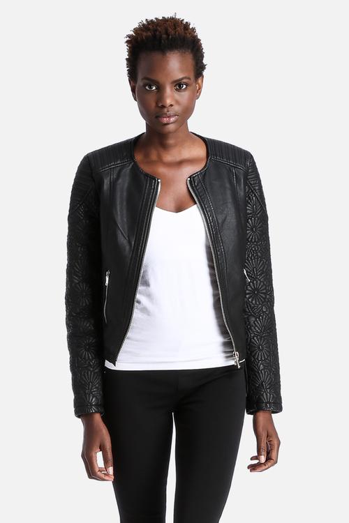 Botanic Short PU Jacket