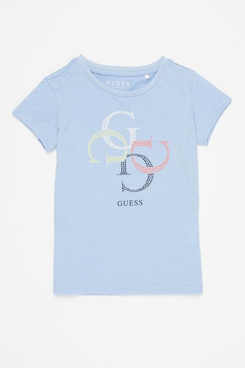 Girls short sleeve quatro g tee - blue