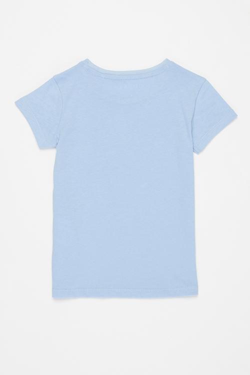 Girls short sleeve quatro g tee - blue
