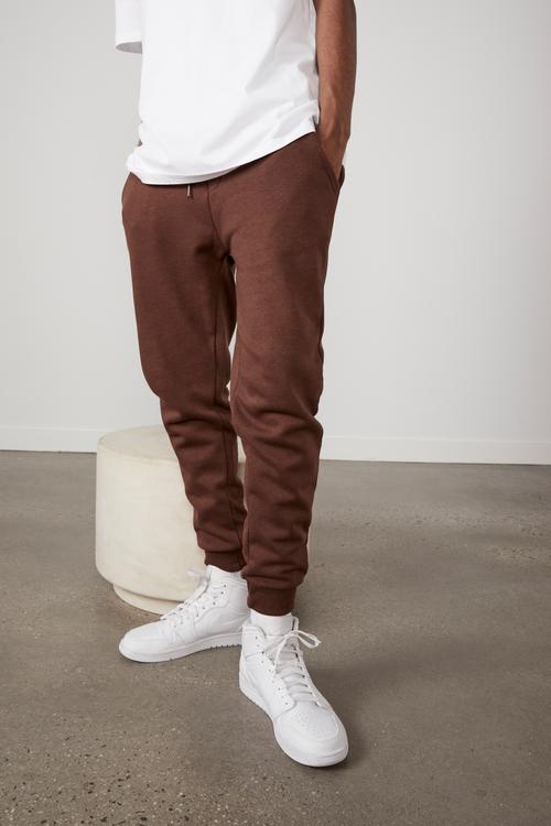Basic track pant - brown