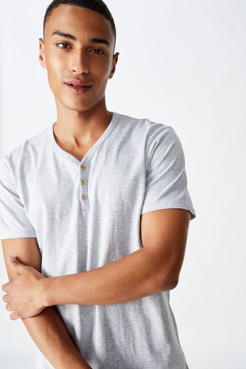 Essential henley tee
