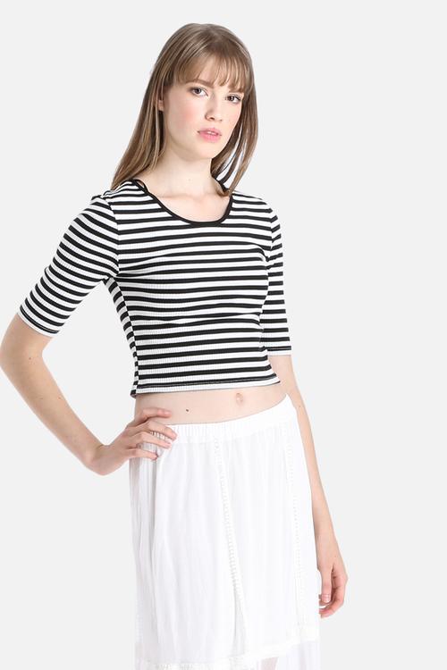 Tick Tock Stripe Tee