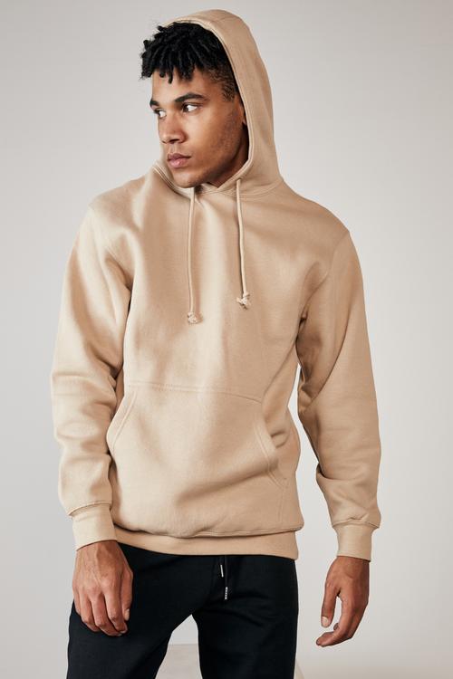 Basic hoodie - chalk yellow