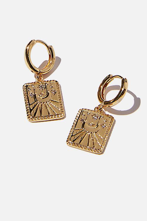 Premium huggie hoop - gold plated