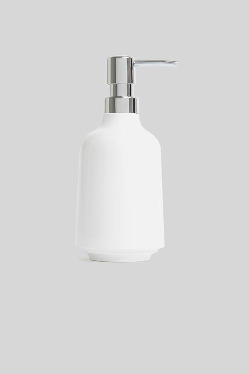 Step soap pump - white 