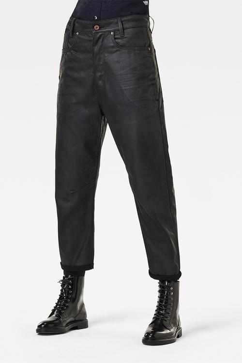 C-staq 3d boyfriend crop jeans - waxed black cobler