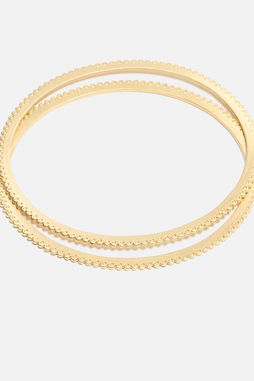 Pattern Edge Bangle 2 Pack