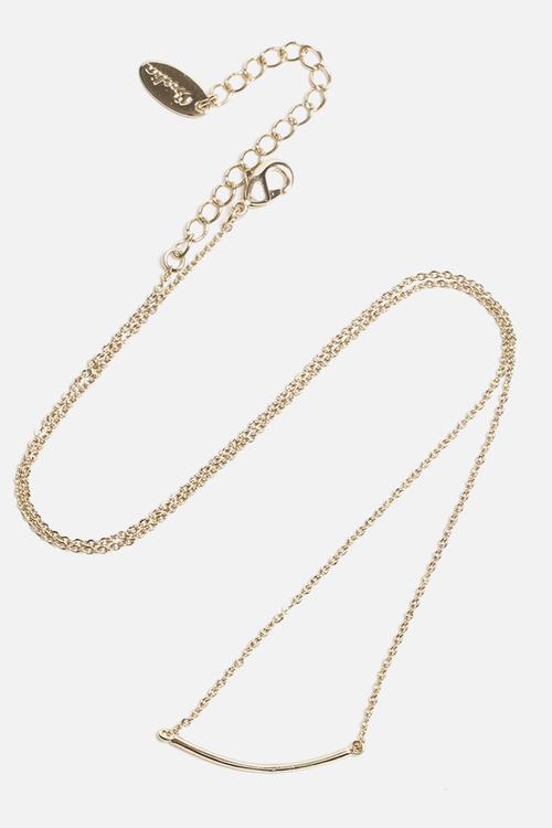 Fine Bar Necklace