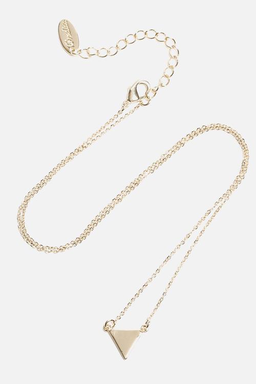 Simple Triangle Necklace