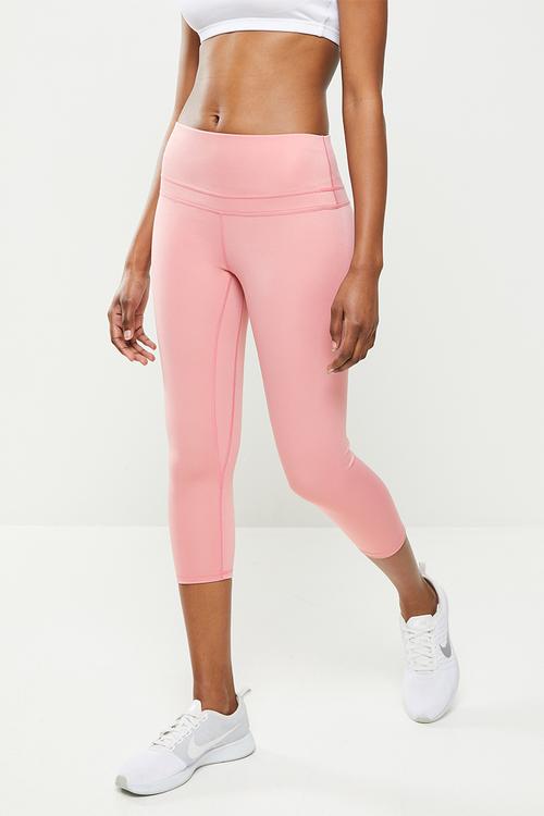 Seamfree 7/8 leggings with cuff - dark rose