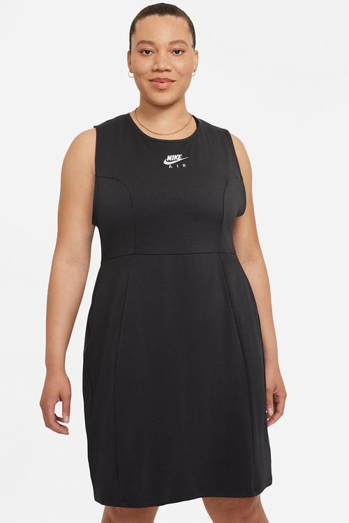 Nsw air midi dress - smoked grey/black