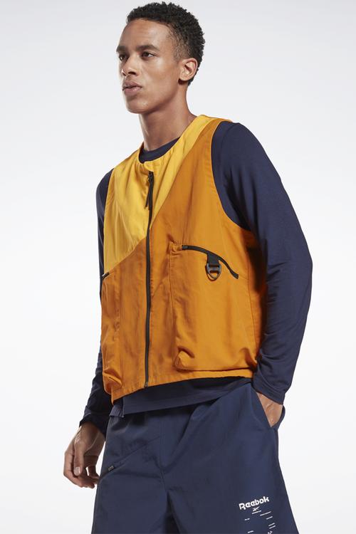 Ts road trip vest jackets - radiant ochre