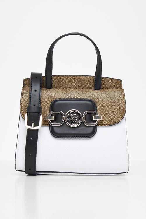 Hensely mini satchel - latte multi
