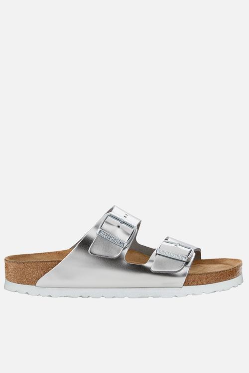 Arizona sfb leather narrow - metallic silver