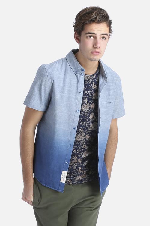 Dip Dye Chambray Shirt