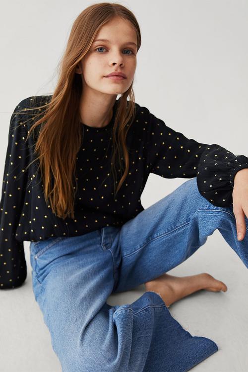Blouse monaco - black