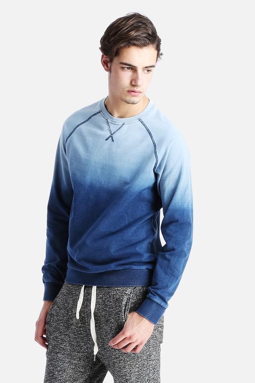 Dip Dye Indigo Crew
