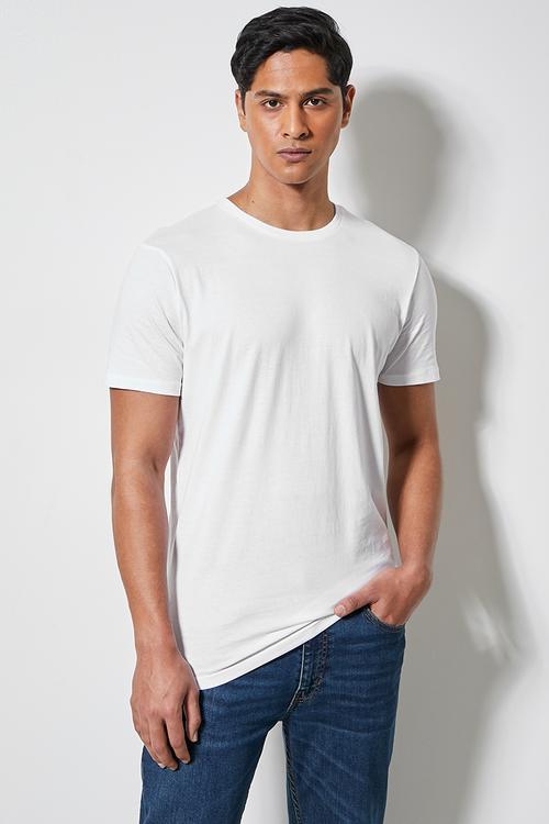 Nate crew neck tee - white 