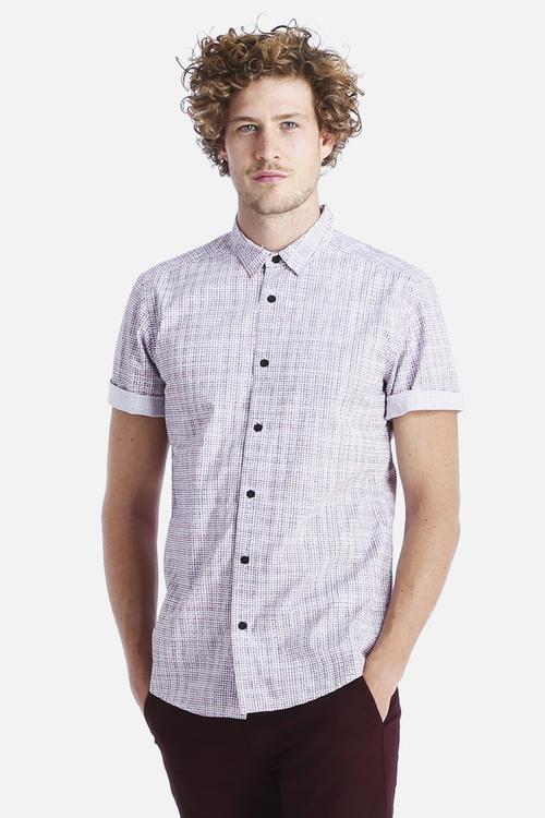 Check Roll Sleeve Shirt