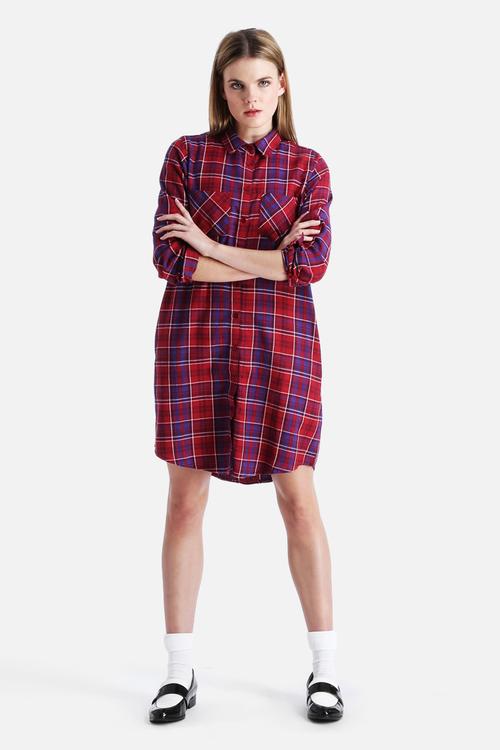 Oversized Check Shirt
