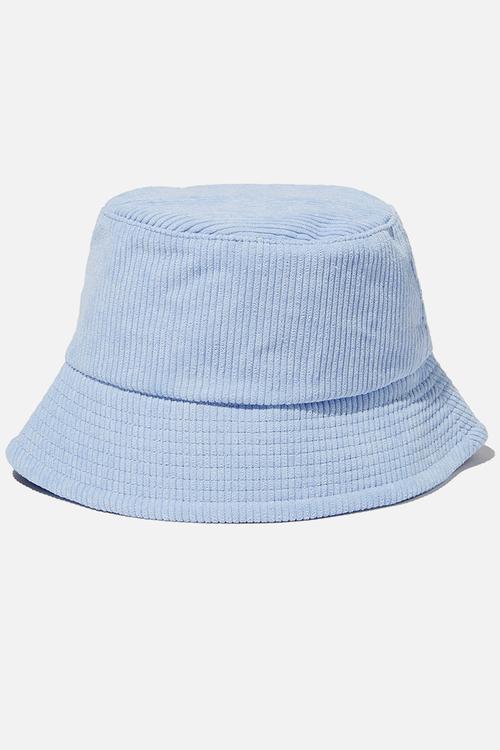 Kids bucket hat - sky haze cord