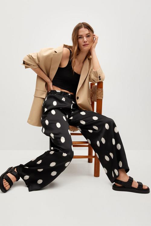 Trousers wino - black