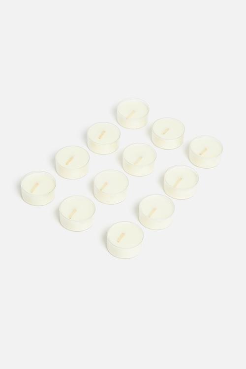 Wild lemongrass set of 12 tealight candles