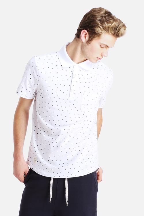 Scratch Print Polo