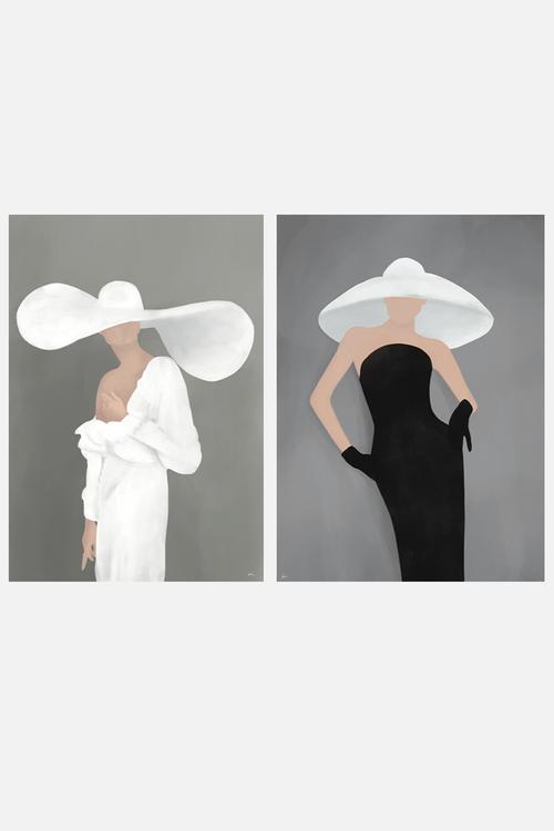 Hat ladies set of 2